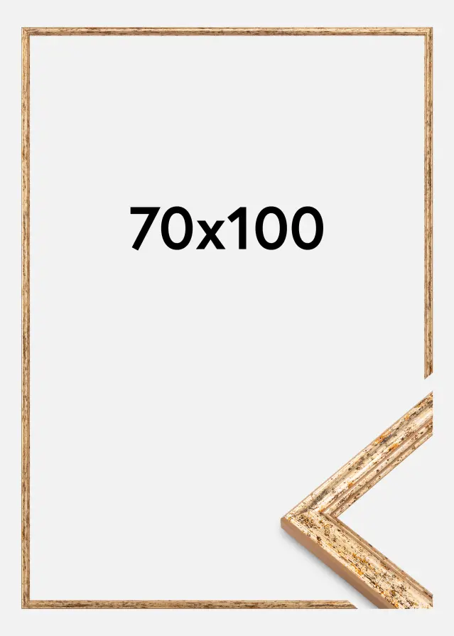 Jämtlands Ramfabrik Frame Claudia Acrylic Glass Silver 70x100 cm