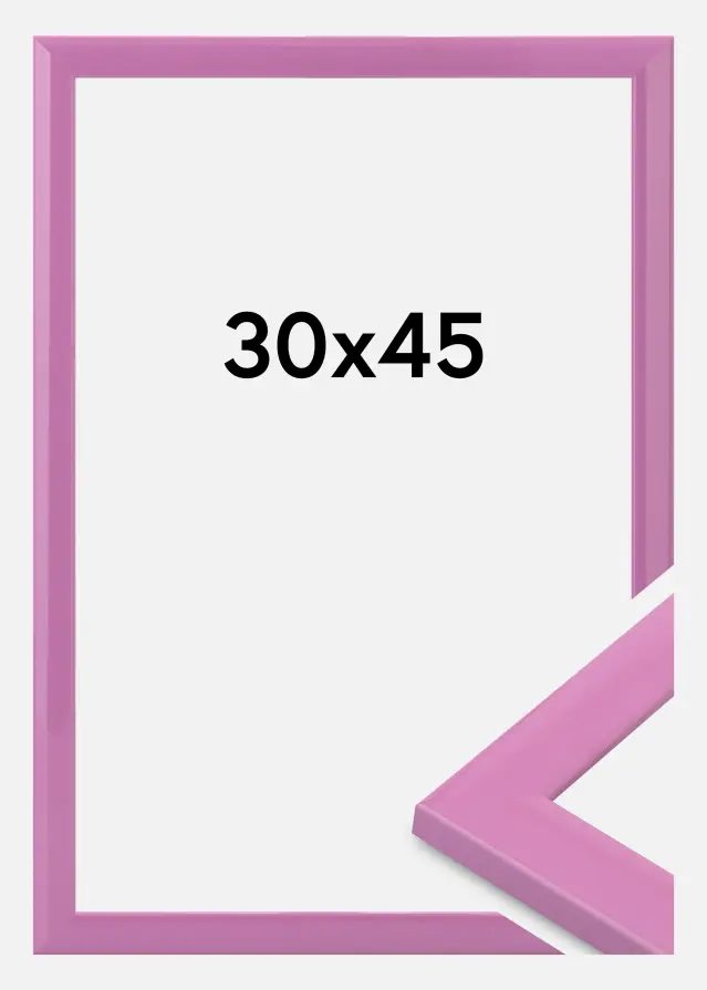 Jämtlands Ramfabrik Frame Dorset Acrylic Glass Pink 30x45 cm