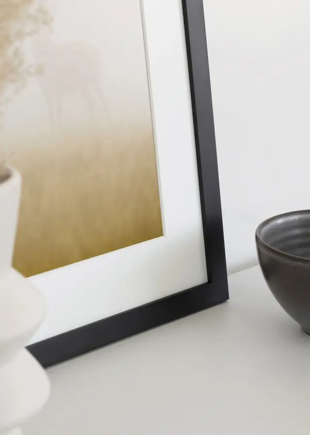 Jämtlands Ramfabrik Frame Jämtland Acrylic glass Black 45x52 cm