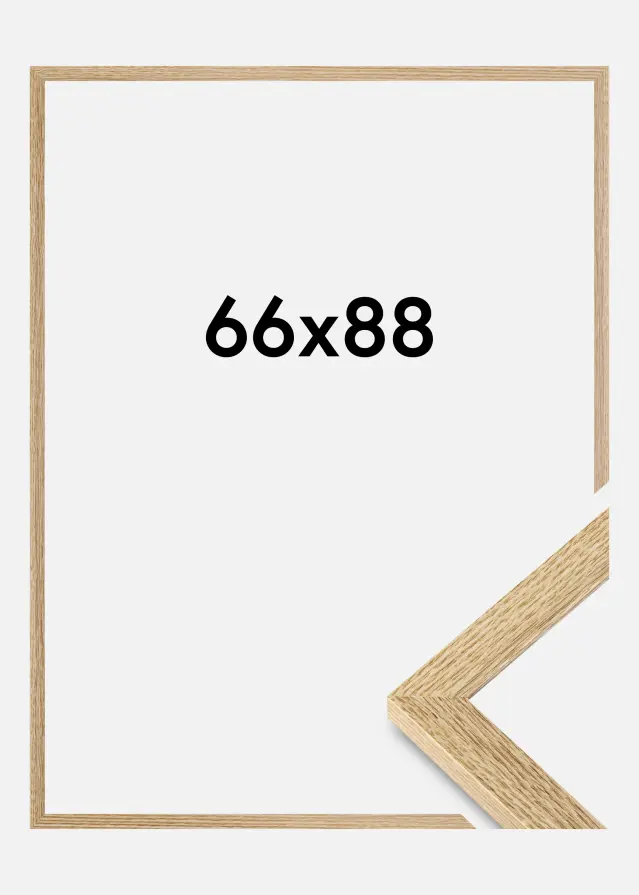 Jämtlands Ramfabrik Frame Selection Acrylic Glass Oak 66x88 cm