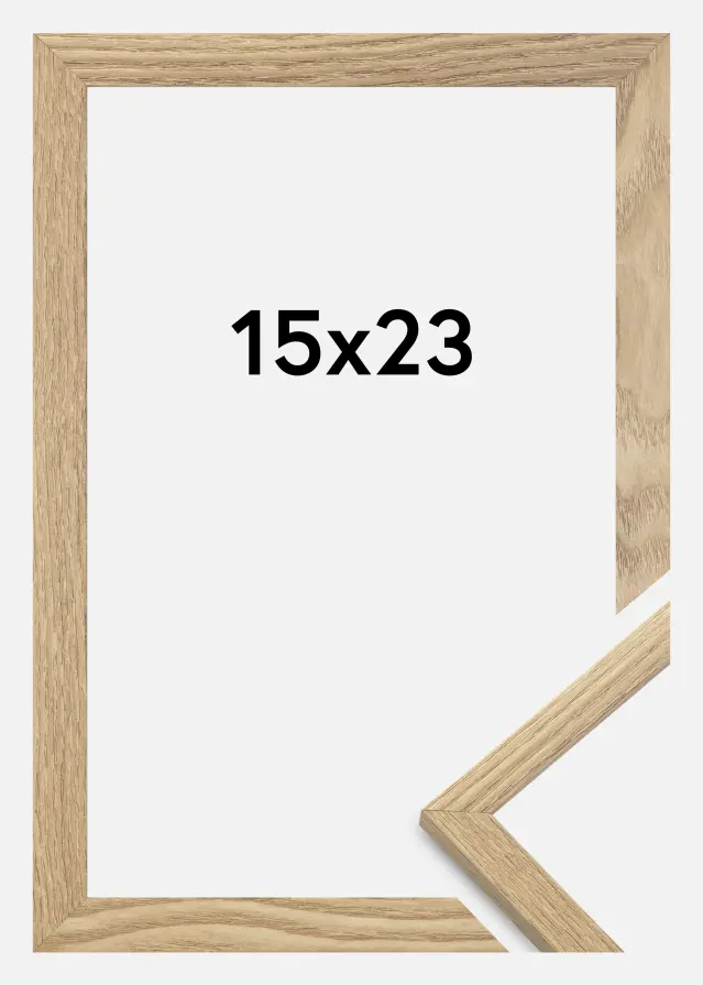 BGA Frame Trendy Acrylic glass Oak 15x23 cm