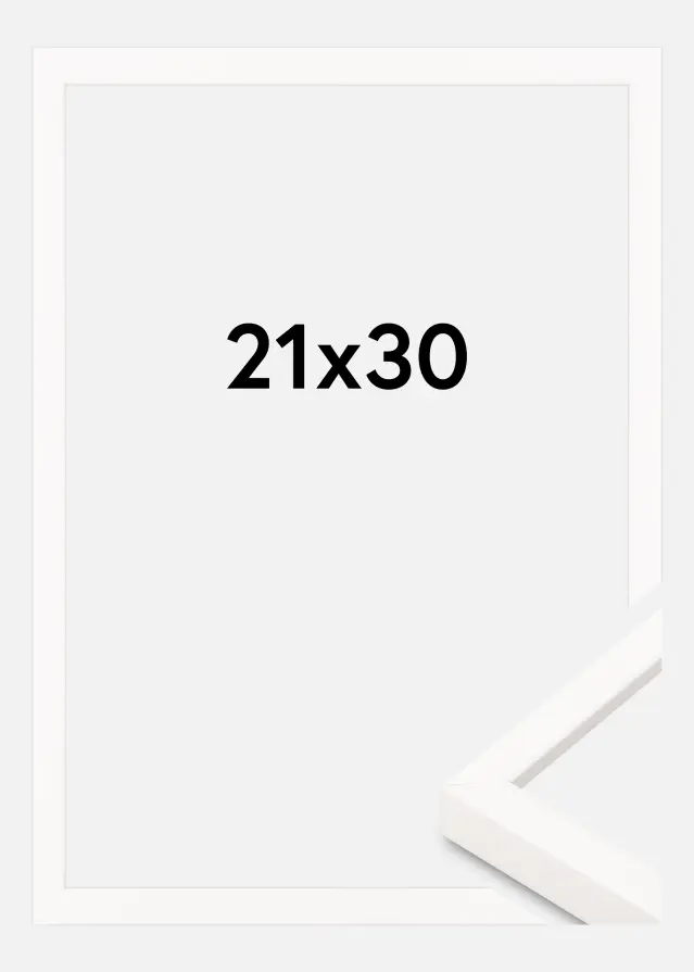 Innova Picture Frame White Slim 21 x 30 cm