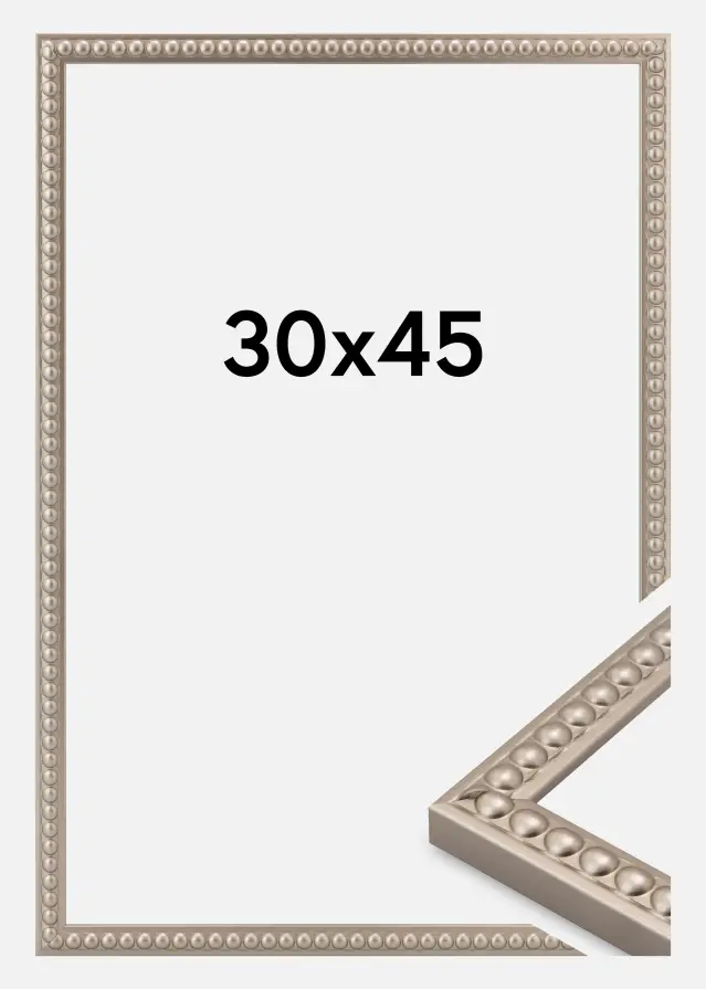 Jämtlands Ramfabrik Frame Perla Acrylic Glass Champagne 30x45 cm