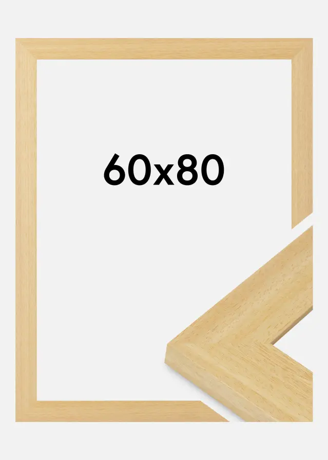 Jämtlands Ramfabrik Frame Pembrokeshire Acrylic Glass Oak 60x80 cm