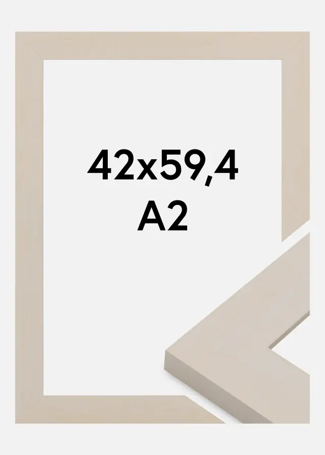 Jämtlands Ramfabrik Frame Pembrokeshire Acrylic Glass White 42x59.4 cm (A2)