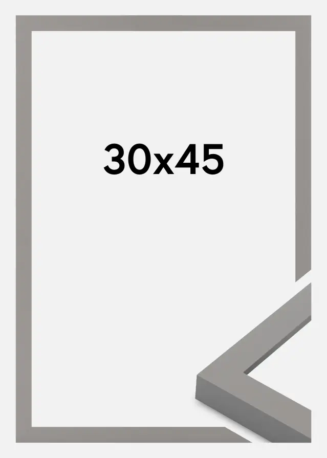 Jämtlands Ramfabrik Frame Selection Acrylic Glass Grey 30x45 cm