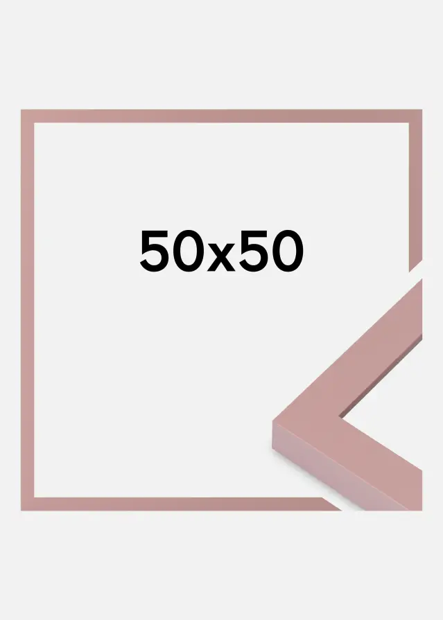 Jämtlands Ramfabrik Frame Selection Acrylic Glass Peach 50x50 cm