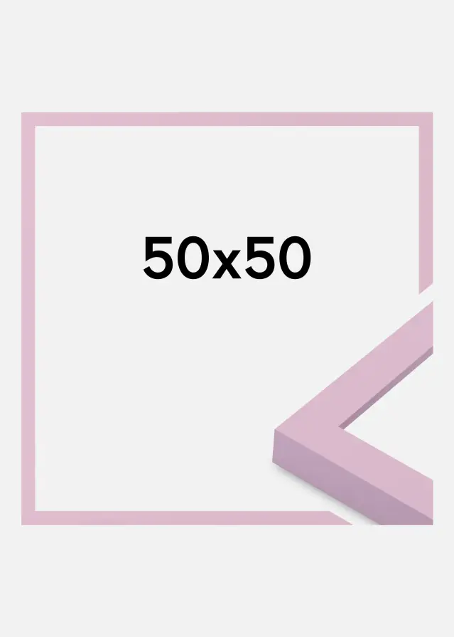 Jämtlands Ramfabrik Frame Selection Acrylic Glass Pink 50x50 cm