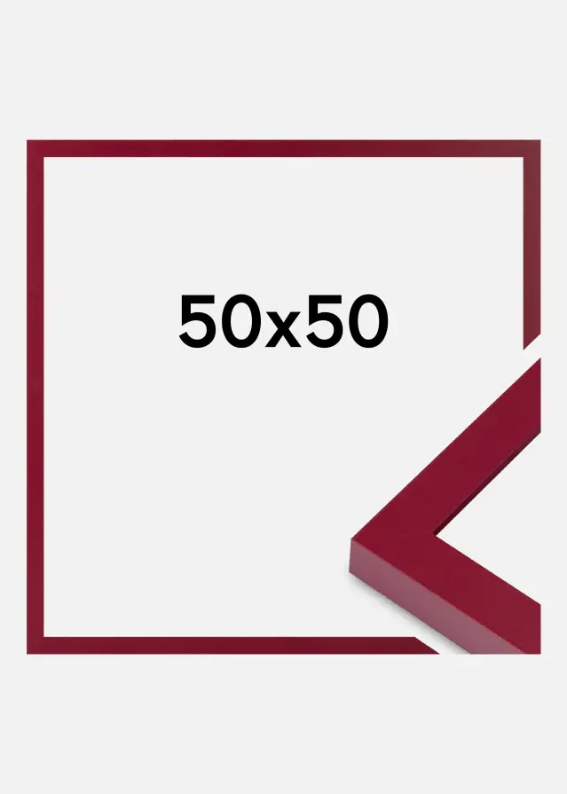 Jämtlands Ramfabrik Frame Selection Acrylic Glass Raspberry 50x50 cm