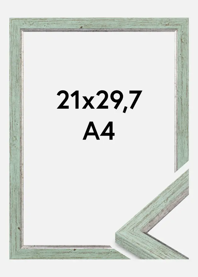 Jämtlands Ramfabrik Frame Whitby Acrylic Glass Green 21x29.7 cm (A4)