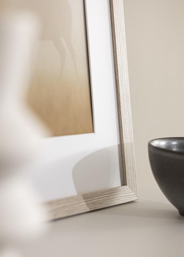Estancia Frame Stilren Greige Oak 30x40 cm