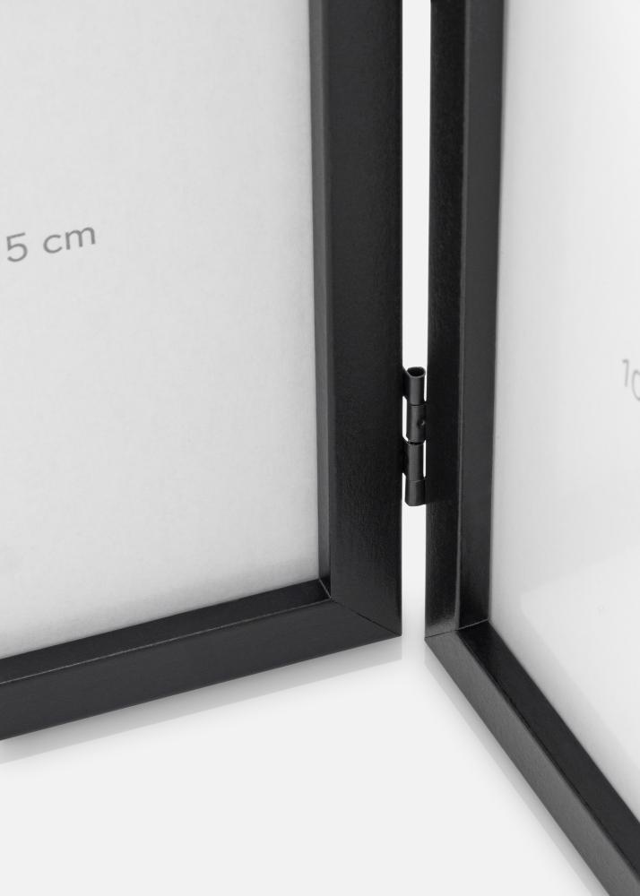 BGA Folding picture Frame Black 10x15 cm