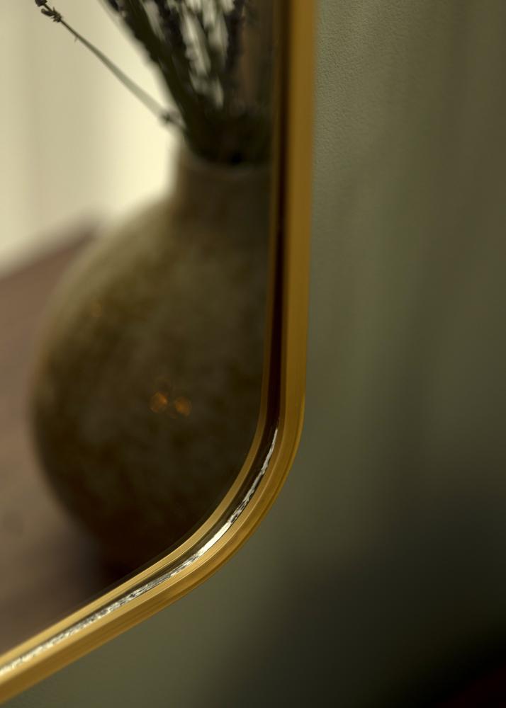 KAILA KAILA Mirror Deep Retro - Brushed Gold 41x41 cm