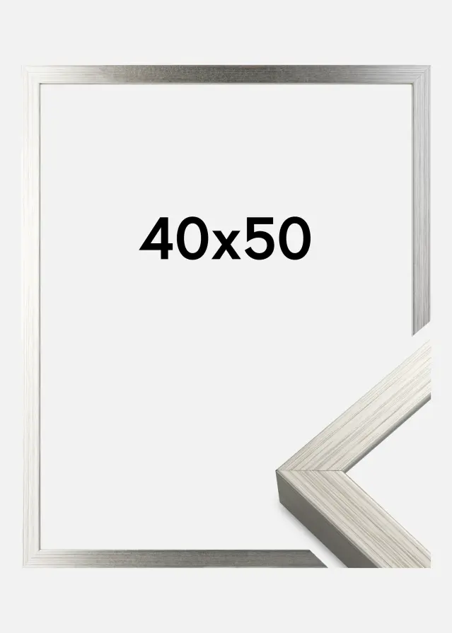 Galleri 1 Frame Falun Silver 40x50 cm