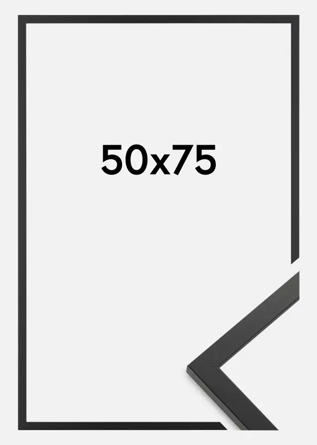 Artlink Frame Trendy Acrylic Glass Black 50x75 cm