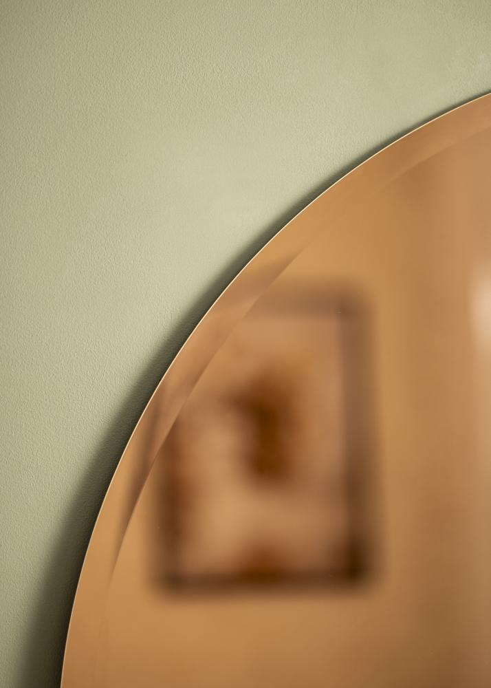 KAILA KAILA Round Mirror Rose Gold Deluxe 90 cm Ø