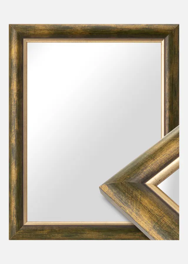 Ramverkstad 60x90 Ombud Mirror Sigtuna Green - Custom Size