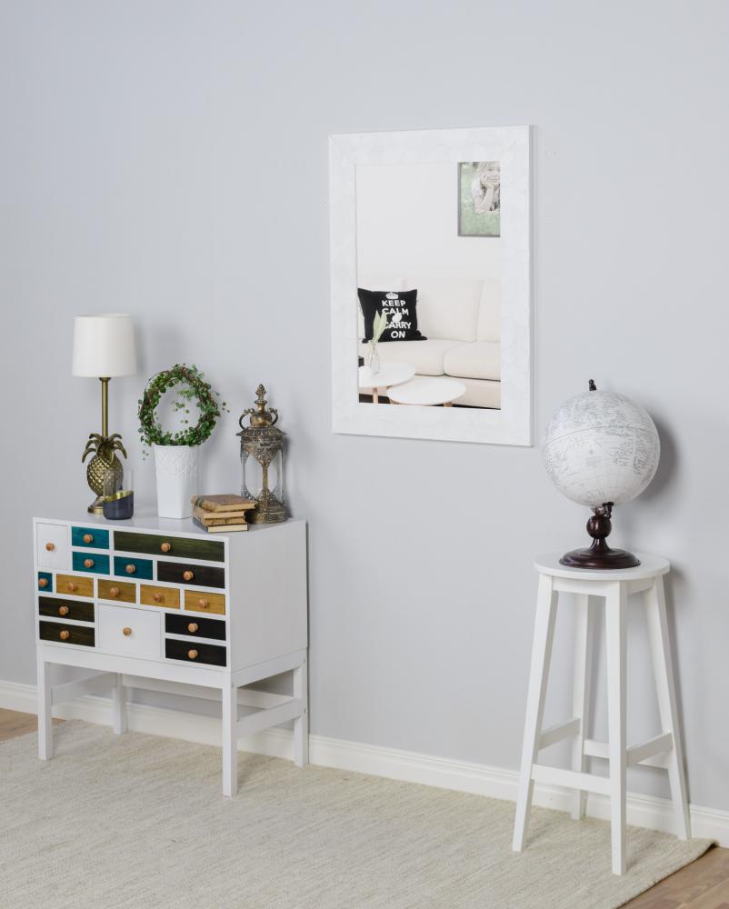 Bubola e Naibo Mirror Varenna Design White