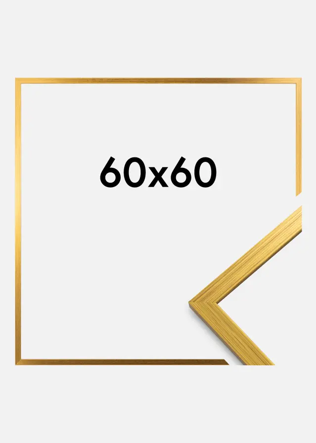 Galleri 1 Frame Edsbyn Gold 60x60 cm
