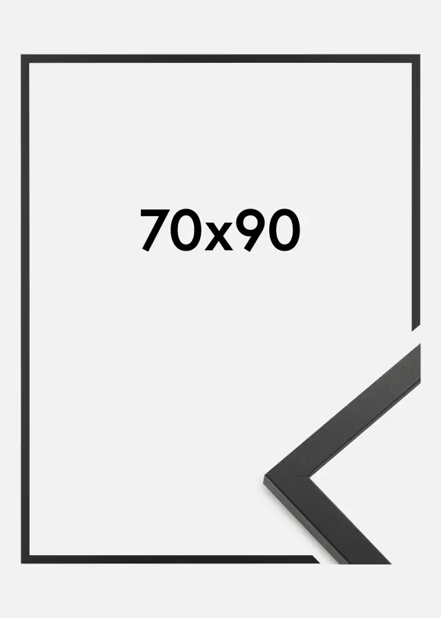 Artlink Frame Trendy Acrylic Glass Black 70x90 cm