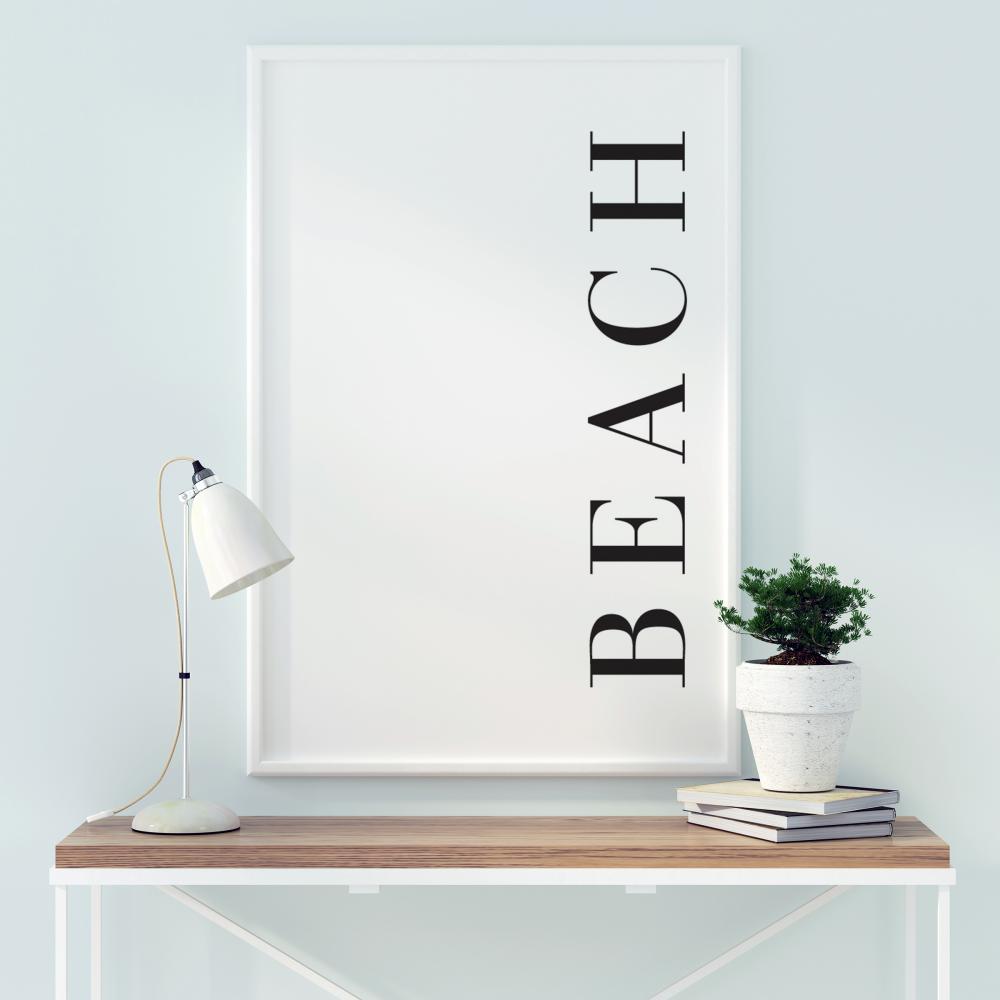 Bildverkstad BEACH Poster