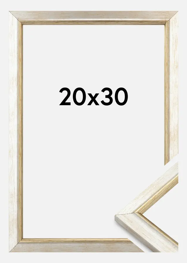 Jämtlands Ramfabrik Frame Marisa Acrylic Glass Silver 20x30 cm