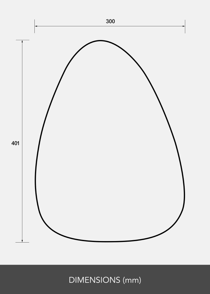 KAILA KAILA Mirror Shape I 30x40 cm