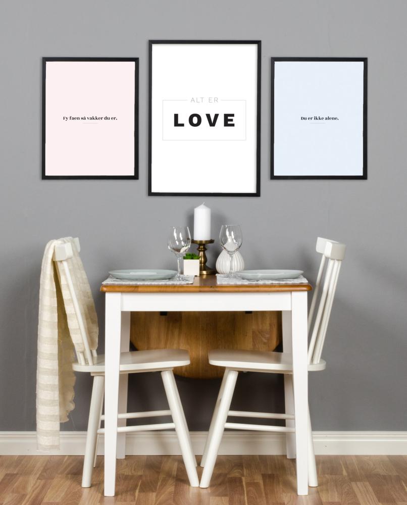 Bildverkstad Quote - Skam - Ikke alene - Blue