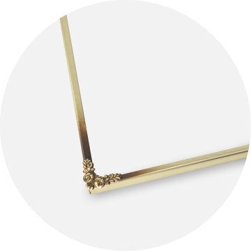 Estancia Frame Rosen Metall Gold 10x15 cm