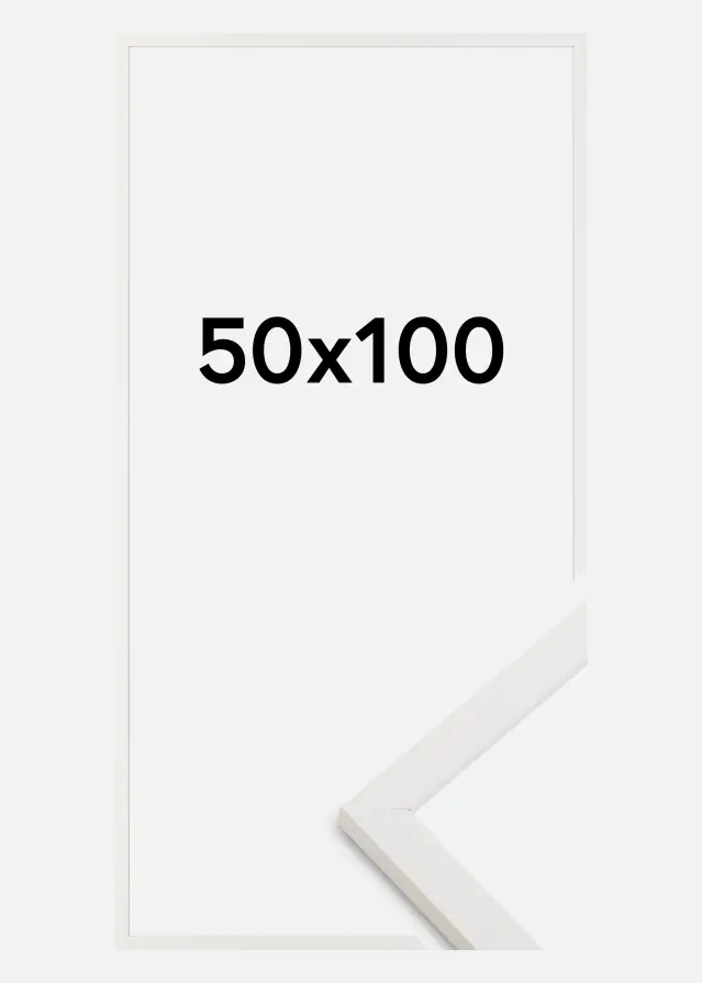 Artlink Frame Trendy Acrylic Glass White 50x100 cm