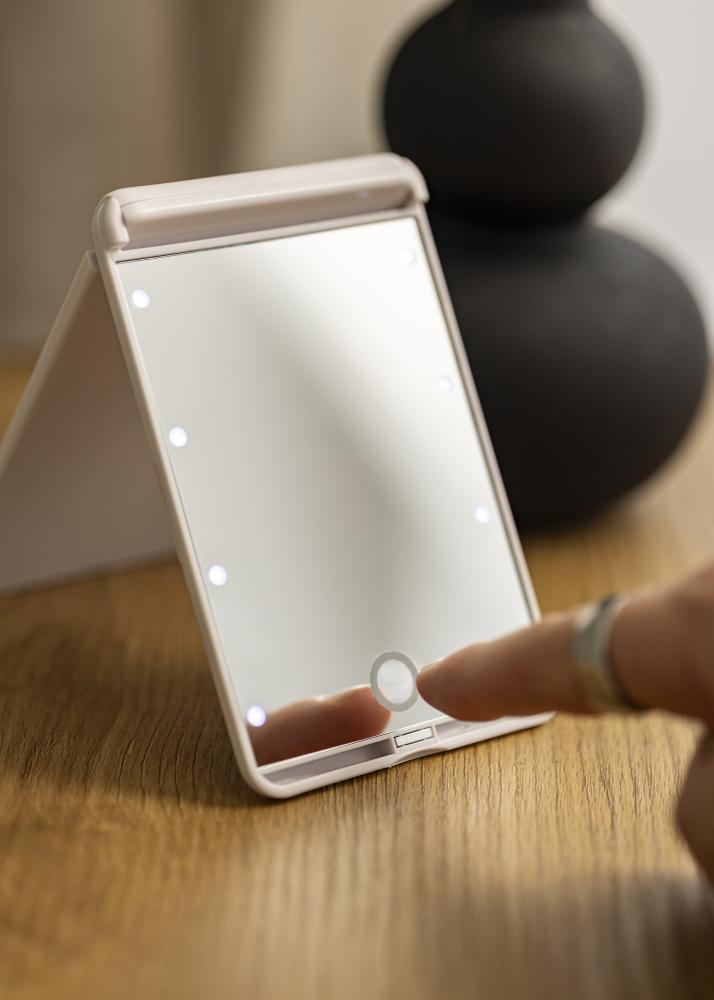KAILA KAILA Make-up mirror Fold III White - 12.9x8.5 cm