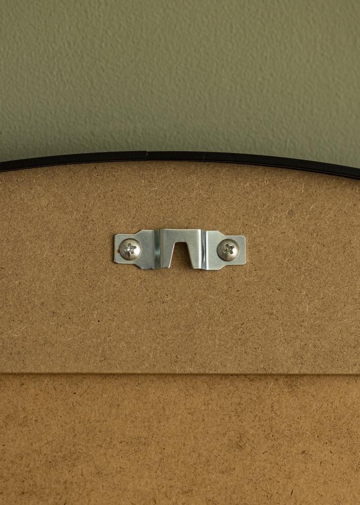 Artlink Mirror Modern Black 80 cm Ø