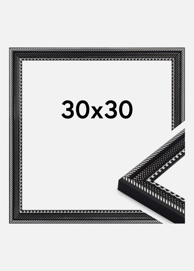 Jämtlands Ramfabrik Frame Trellis Acrylic Glass Black 30x30 cm