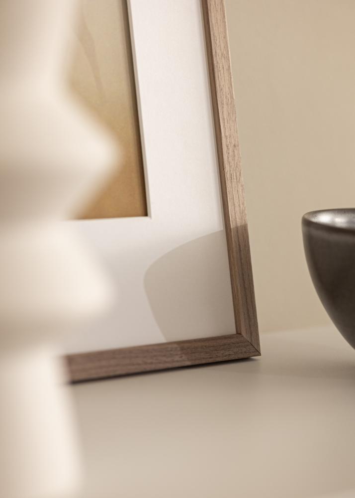 Galleri 1 Frame Edsbyn Acrylic glass Light Walnut 60x60 cm