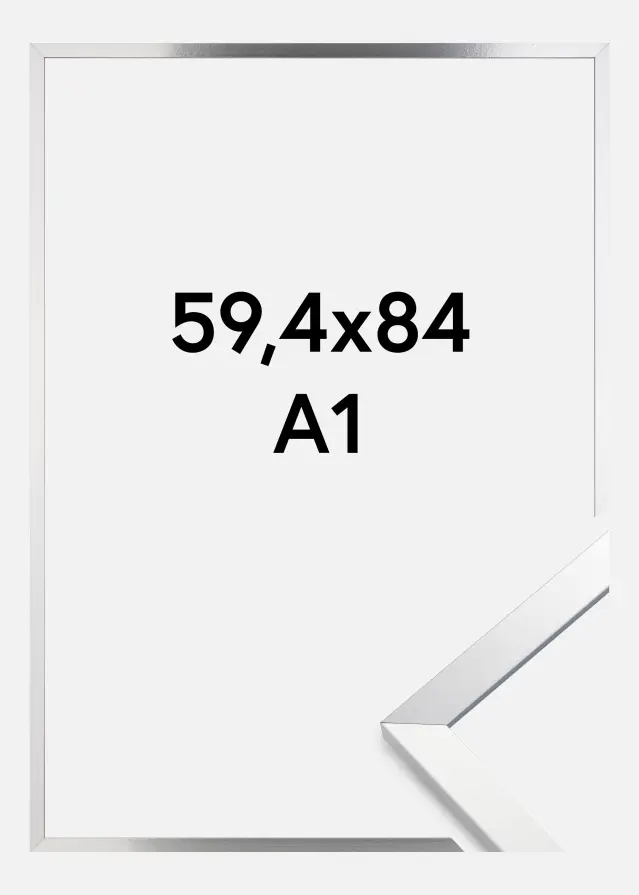 Artlink Frame Trendy Acrylic Glass Silver 59,4x84,1 cm (A1)