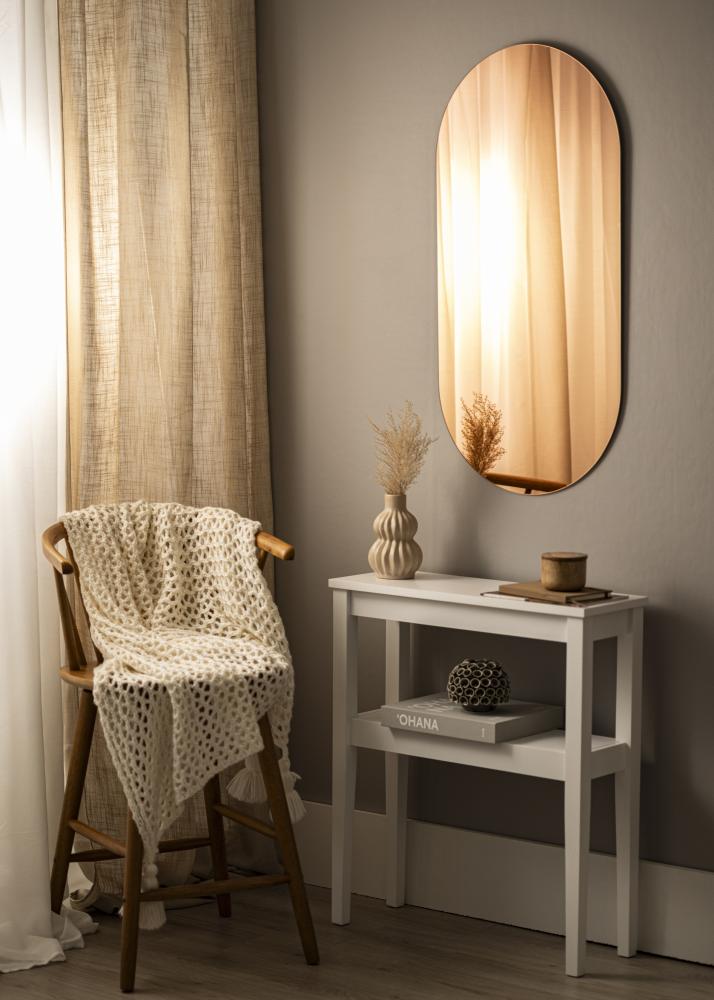 KAILA KAILA Mirror Oval Rose Gold 50x100 cm