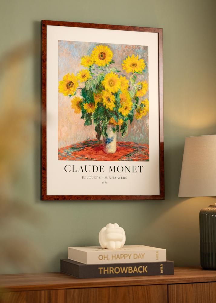 Mavanti Frame Hermes Acrylic Glass Burr Walnut 20x25 cm