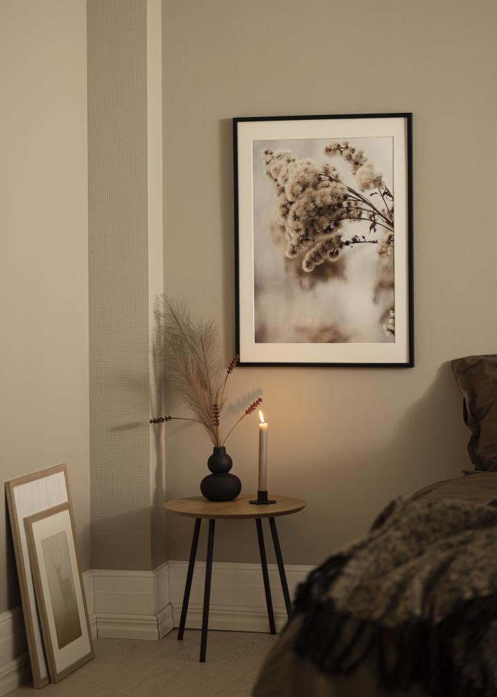 Estancia Frame E-Line Acrylic glass Black 40x40 cm