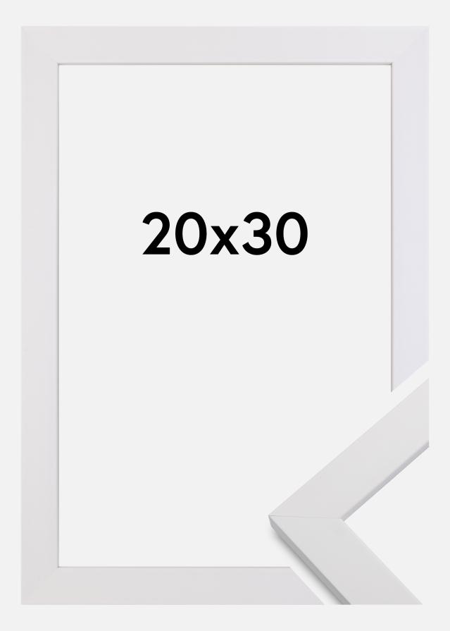 Galleri 1 Frame White Wood Acrylic glass 20x30 cm