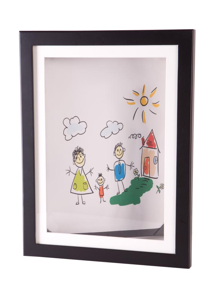 Little Davinci Drawing picture frame Little Davinci Black A3