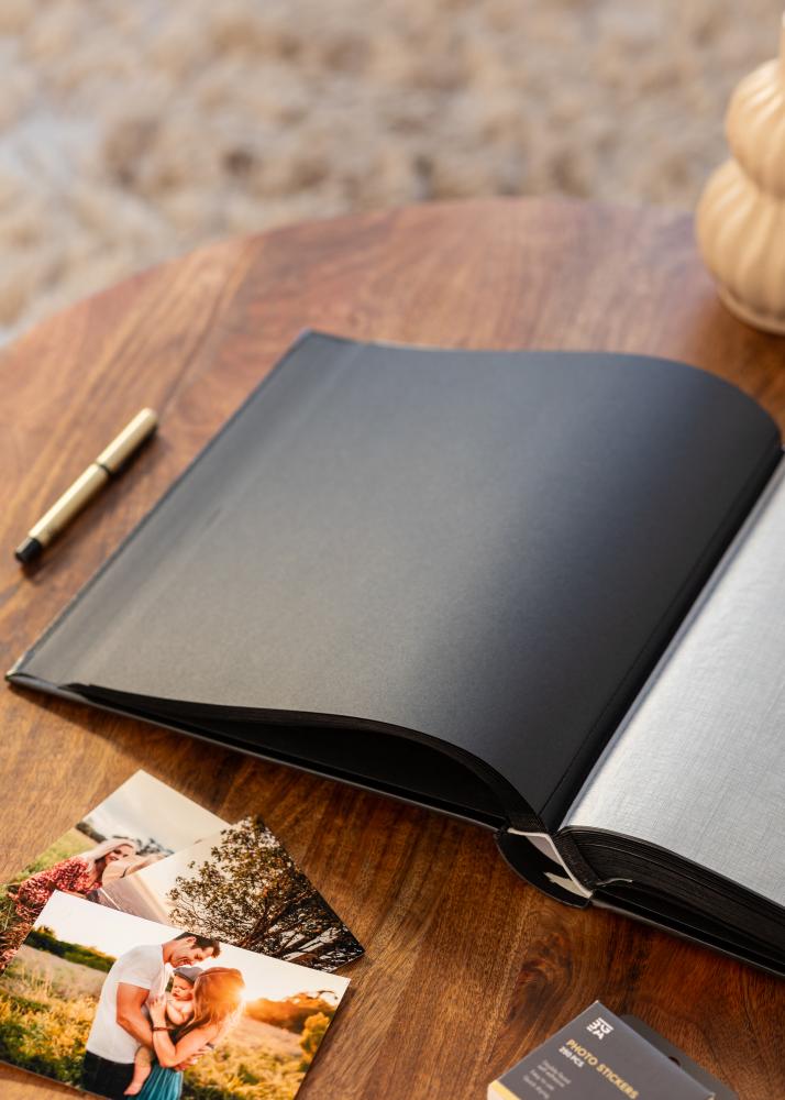BGA Classico Album Black - 32x34 cm (100 Black pages / 50 sheets)