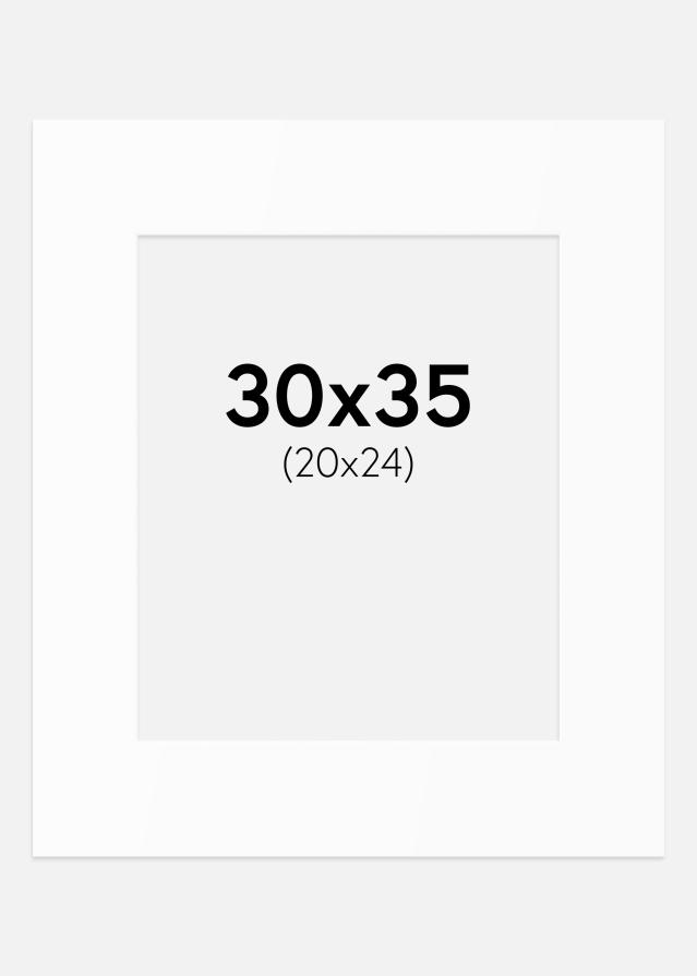 Artlink Mount White Standard (White Core) 30x35 cm (20x24)