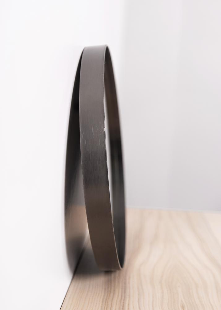 House Doctor Mirror House Doctor Reflection Black 30 cm Ø