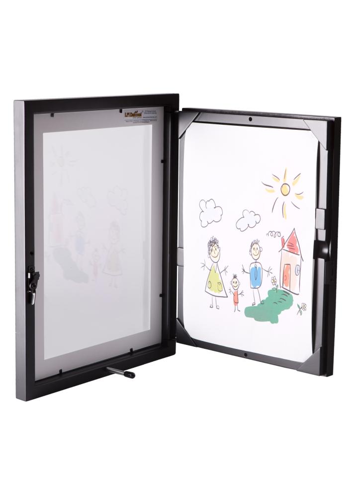 Little Davinci Drawing picture frame Little Davinci Black A3