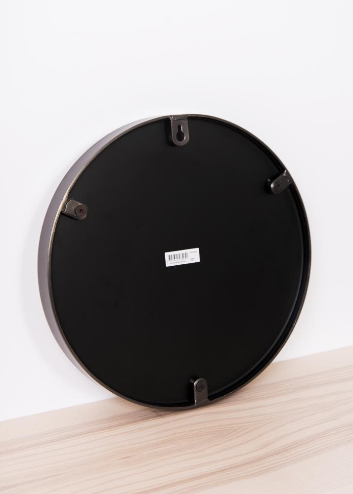 House Doctor Mirror House Doctor Reflection Black 30 cm Ø