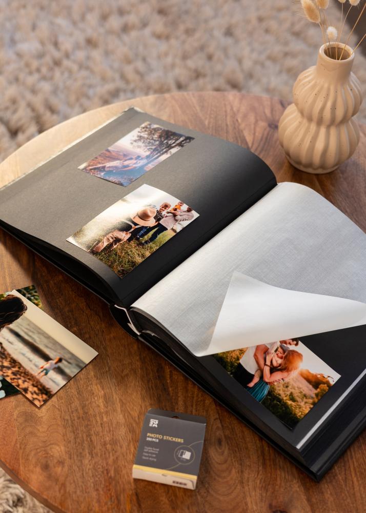 BGA Classico Album Black - 32x34 cm (100 Black pages / 50 sheets)