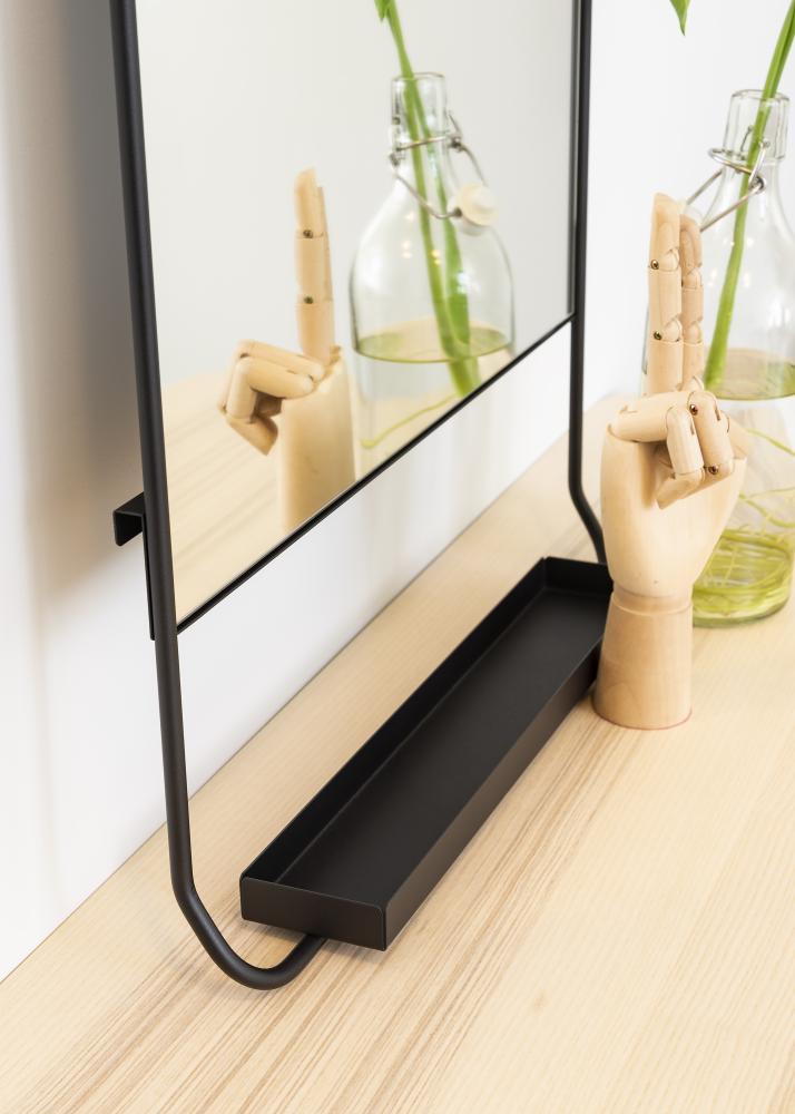 House Doctor Mirror House Doctor Chic Black 45x110 cm