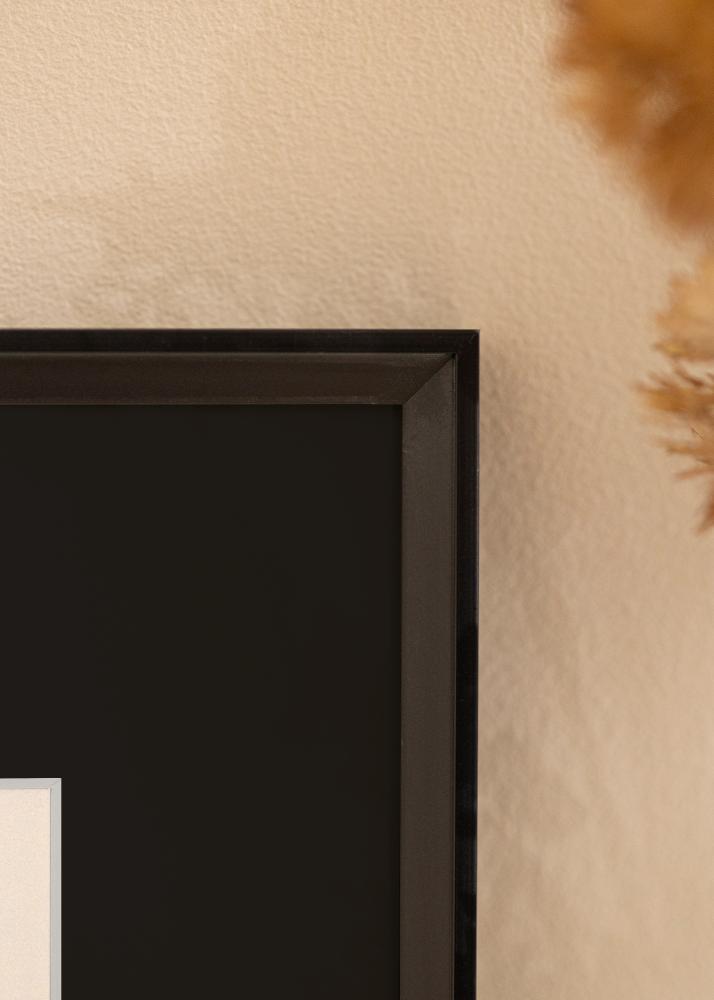 Ram med passepartou Frame Desire Black 60x80 cm - Picture Mount Black 50x65 cm