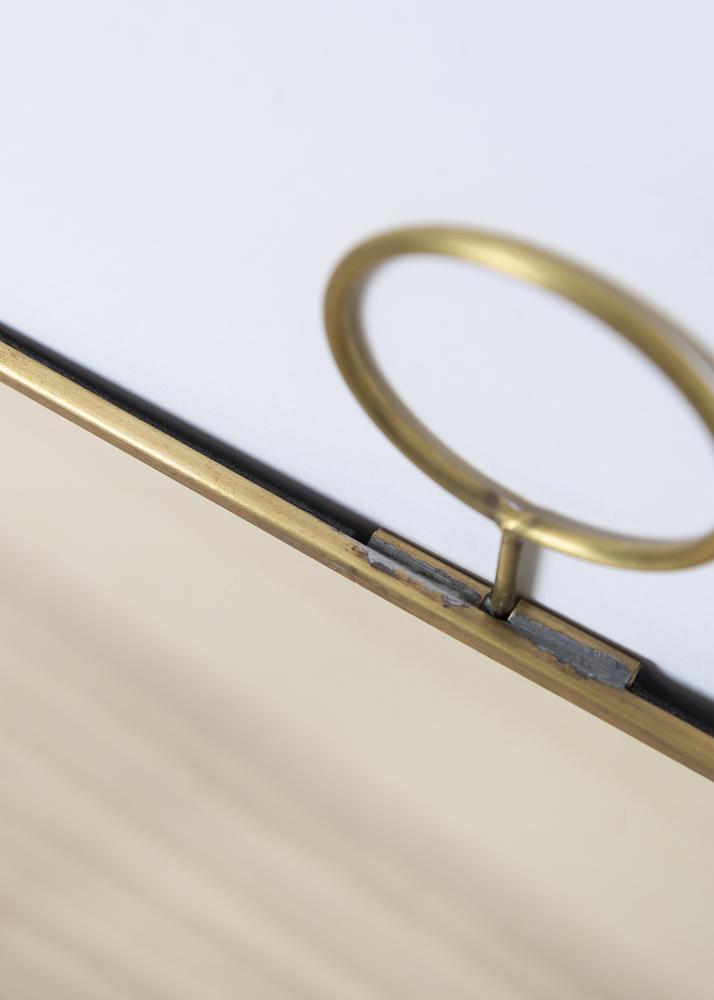 House Doctor Mirror House Doctor The Loop Brass 25x30 cm