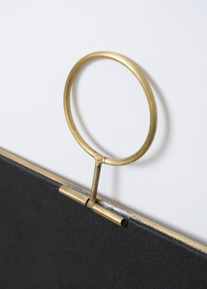 House Doctor Mirror House Doctor The Loop Brass 25x30 cm